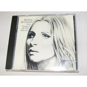 Streisand, Barbra Live Concert At The Forum - Audio Cd 1972 Excellent Condition